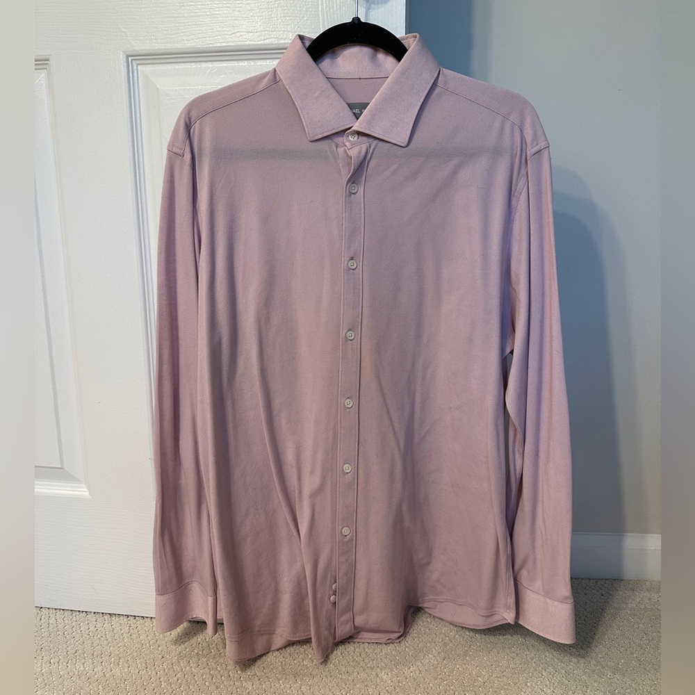 Men's Pink Dress Shirt
